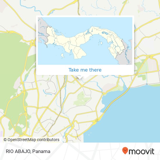 RIO ABAJO map