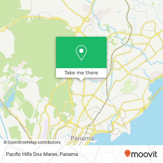 Pacific Hills  Dos Mares map