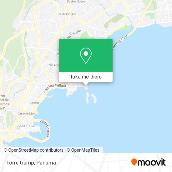 Torre trump map