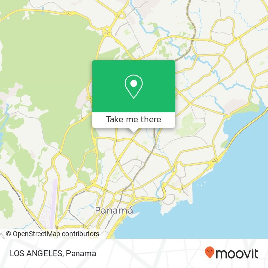 LOS ANGELES map