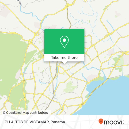 PH ALTOS DE VISTAMAR map