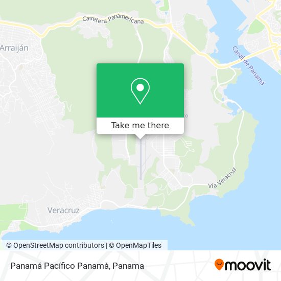 Panamá  Pacífico  Panamà map