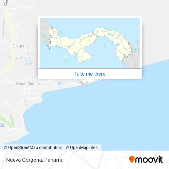 Mapa de Nueva Gorgona