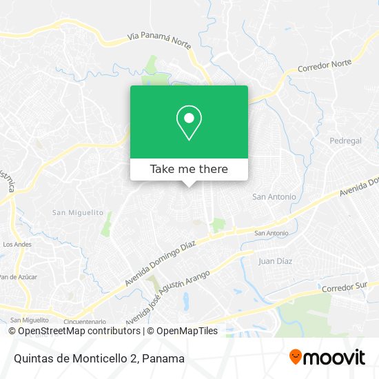 Quintas de Monticello  2 map