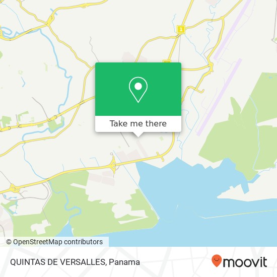 QUINTAS DE VERSALLES map