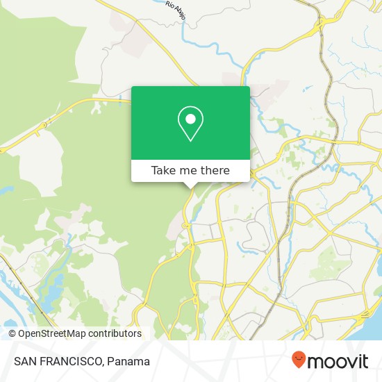 SAN FRANCISCO map