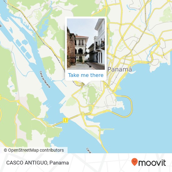 CASCO ANTIGUO map