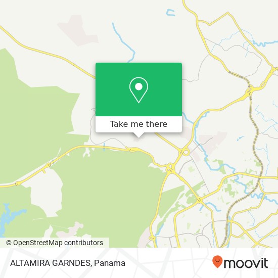 ALTAMIRA GARNDES map