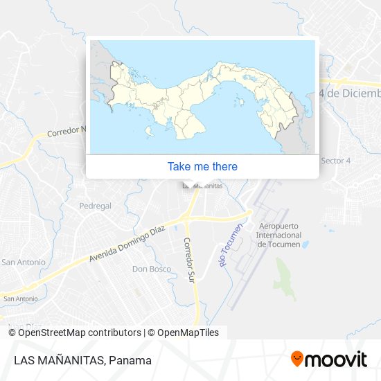 LAS MAÑANITAS map