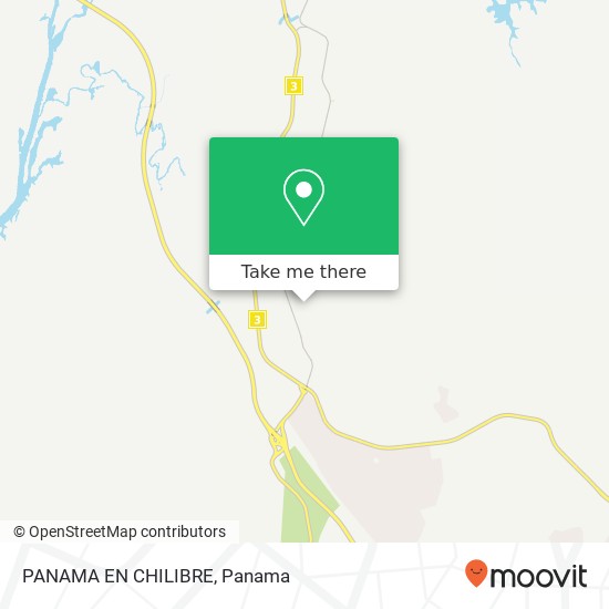 PANAMA EN CHILIBRE map