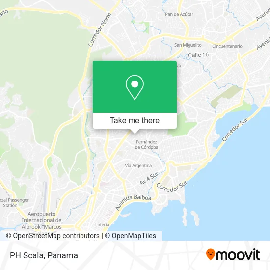 Mapa de PH Scala