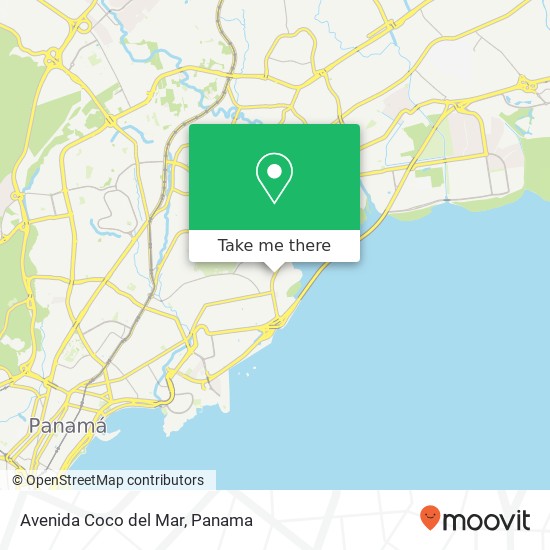 Avenida Coco del Mar map