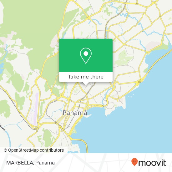 MARBELLA map