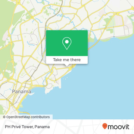 PH Privé Tower map