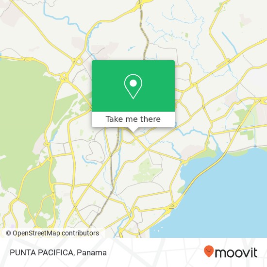 PUNTA PACIFICA map