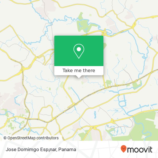 Jose Domimgo Esp¡nar map