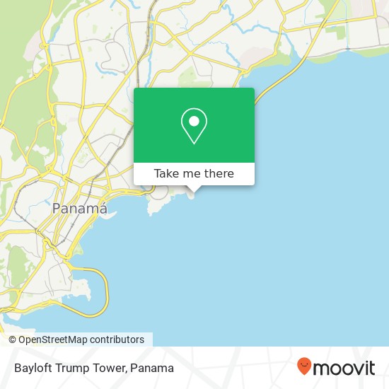Mapa de Bayloft Trump Tower