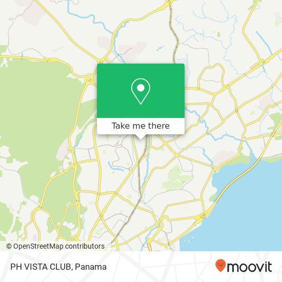 PH VISTA CLUB map