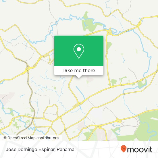 Josè Domingo Espinar map