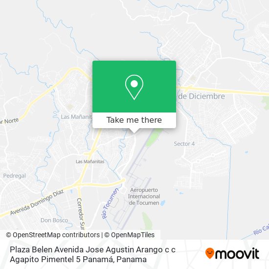Plaza Belen Avenida Jose Agustin Arango c c Agapito Pimentel   5  Panamá map