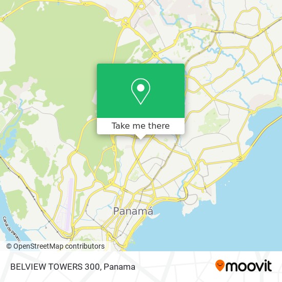 Mapa de BELVIEW TOWERS 300