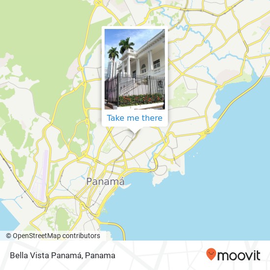 Bella Vista  Panamá map