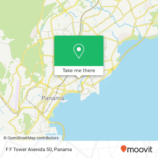 F   F Tower Avenida 50 map