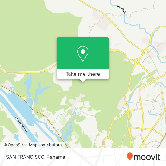 SAN FRANCISCO map