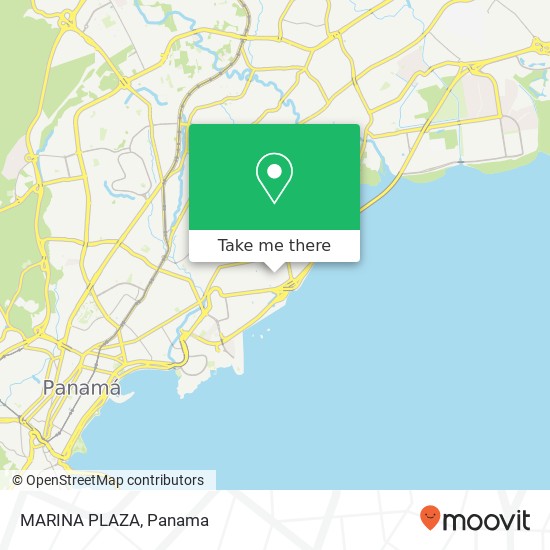 MARINA PLAZA map