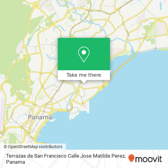 Terrazas de San Francisco  Calle Jose Matilde Perez map