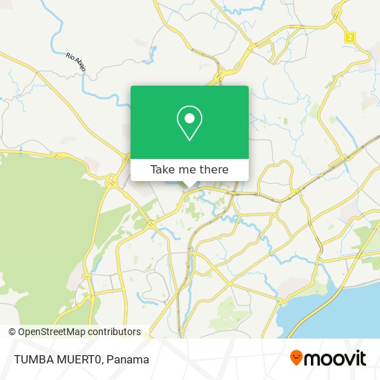 TUMBA MUERT0 map