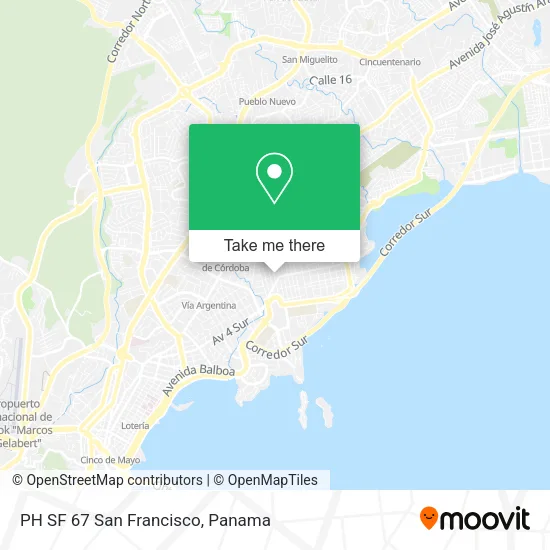 PH SF 67  San Francisco map
