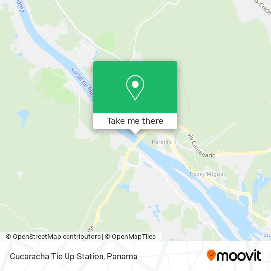 Cucaracha Tie Up Station map