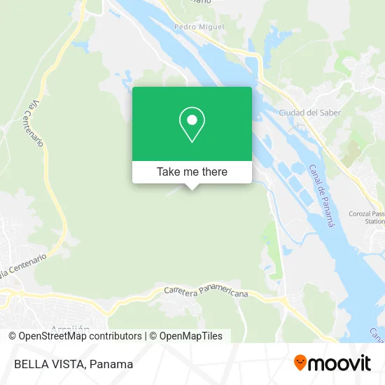 BELLA VISTA map