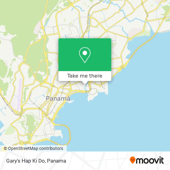 Gary's Hap Ki Do map