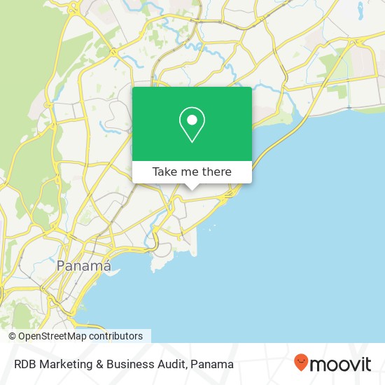 RDB Marketing & Business Audit map