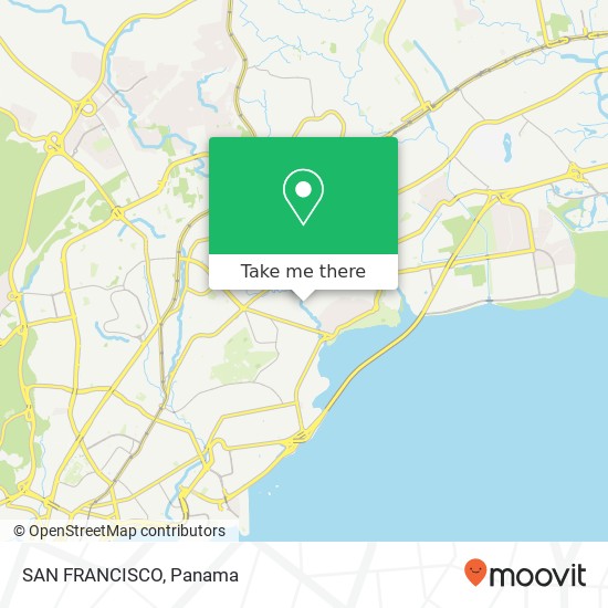 SAN FRANCISCO map