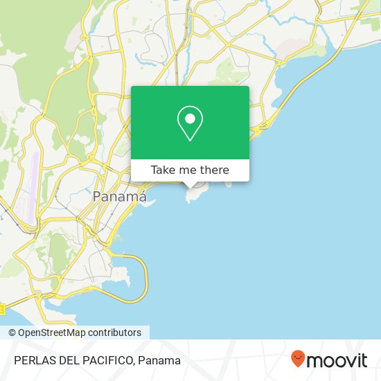 PERLAS DEL PACIFICO map