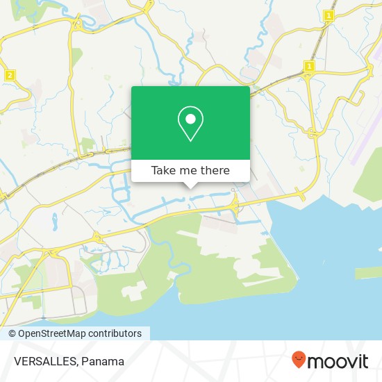 VERSALLES map