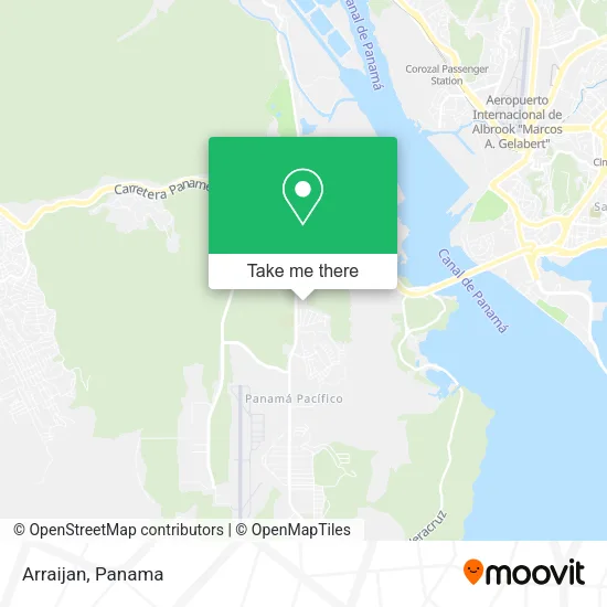 Arraijan map