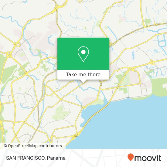 SAN FRANCISCO map