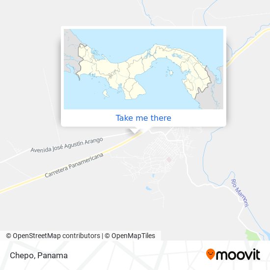 Mapa de Chepo