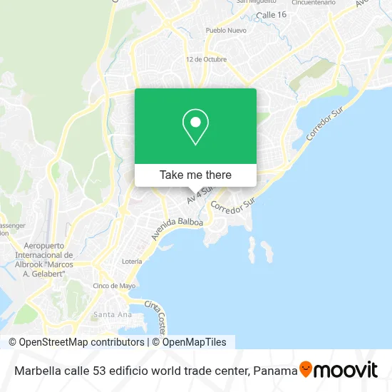 Marbella calle 53 edificio world trade center map