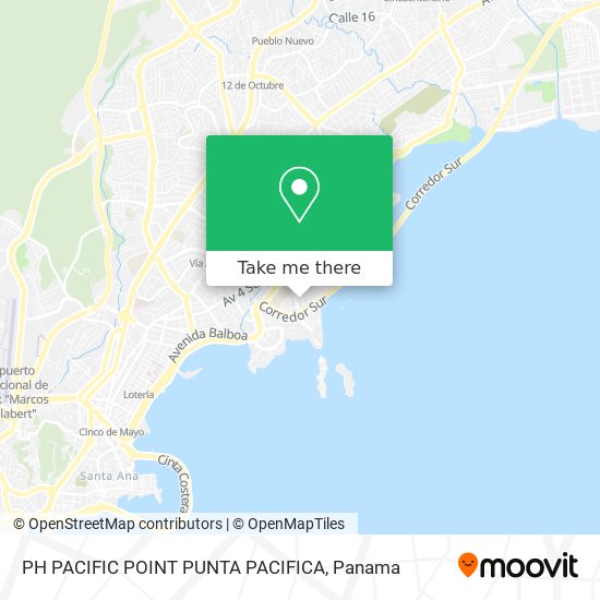 PH PACIFIC POINT  PUNTA PACIFICA map
