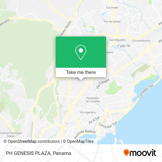 PH GENESIS PLAZA map