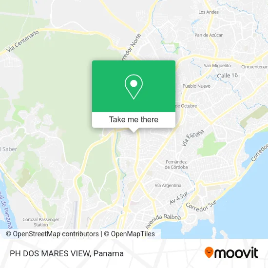 Mapa de PH DOS MARES VIEW