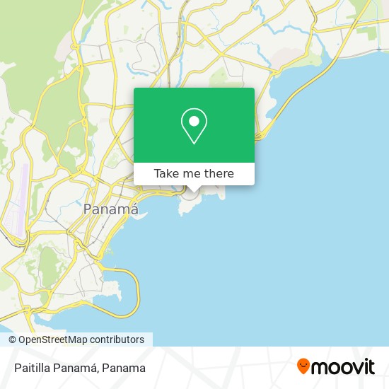 Paitilla Panamá map