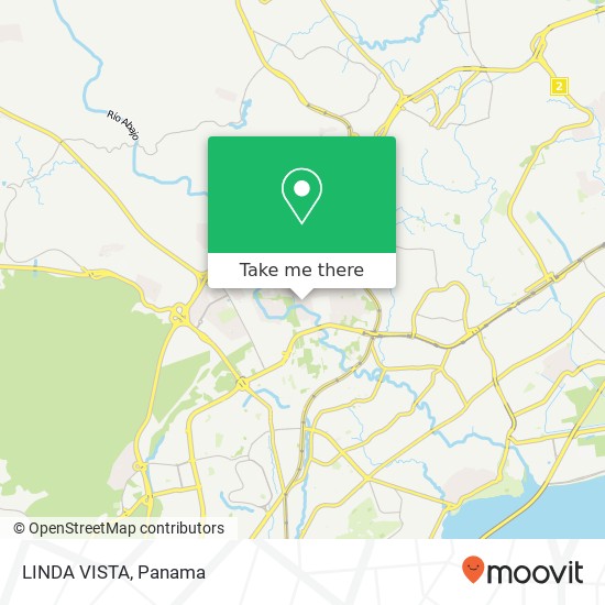 LINDA VISTA map