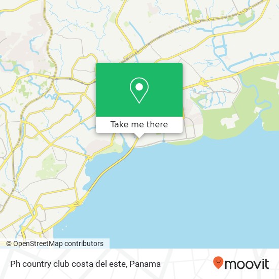 Ph country club costa del este map