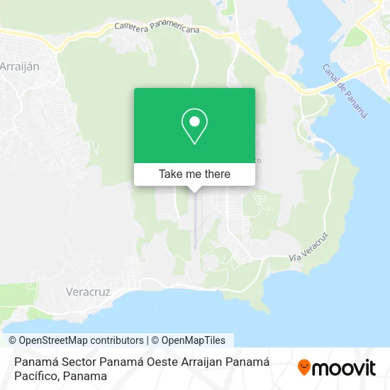 Mapa de Panamá  Sector Panamá Oeste Arraijan  Panamá Pacífico